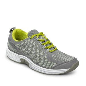 Orthofeet Women's Coral Sneakers Gray